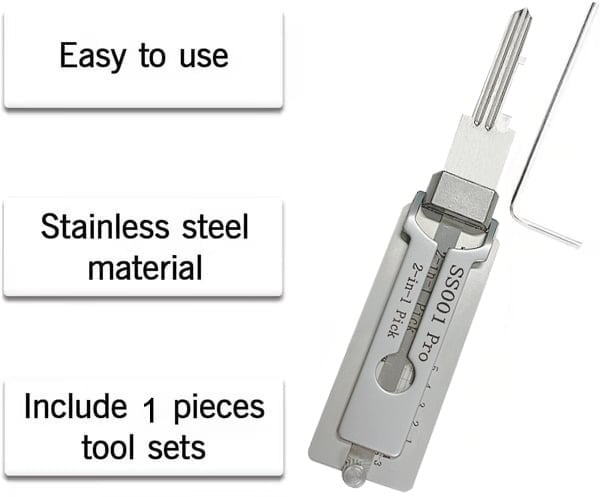 Lockify®™ Stainless Steel Master Tool Kit (Emergency Only)