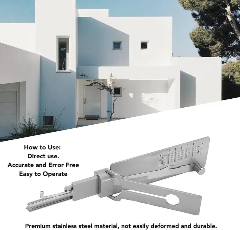 Lockify®™ Stainless Steel Master Tool Kit (Emergency Only)