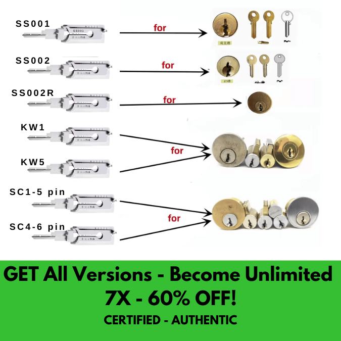 7 More Keys For All Type Locks