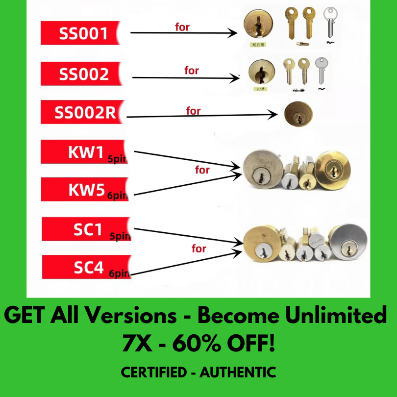 7 More Keys For All Type Locks